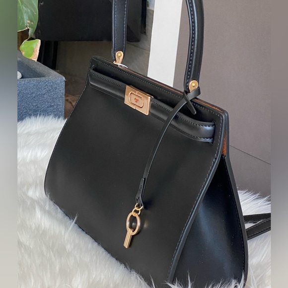 55814 - Tory Burch Lee Radziwill Small Satchel - Picture 3 of 14